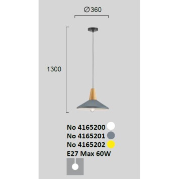 Люстра Viokef Tom 4165201-4