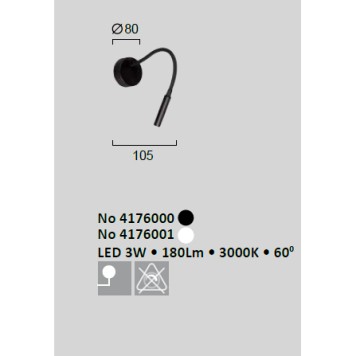 Бра Viokef Ivor 4176001-1