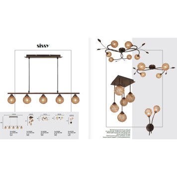 Люстра Viokef Sissy 4193000-2