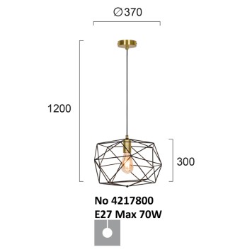 Люстра Viokef Comodo 4217800-2
