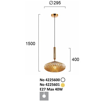 Люстра Viokef Ester 4225601-2