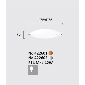 Бра Viokef Drop 422601-1