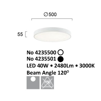 Светильник потолочный Viokef Madison 4235500-3