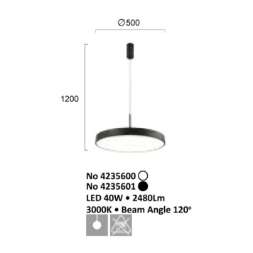 Люстра Viokef Madison 4235600-1