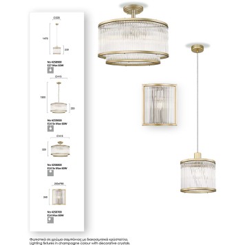 Люстра Viokef Karolina 4258900 -2