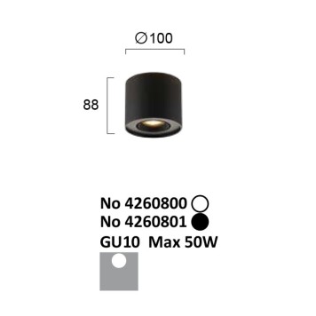 Светильник точечный Viokef Arion 4260801-2