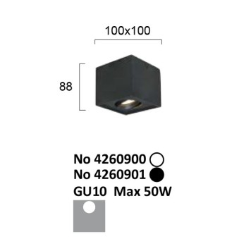 Светильник точечный Viokef Arion 4260901-1