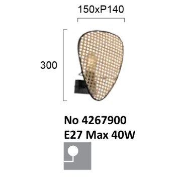 Бра Viokef Gheisa 4267900-3