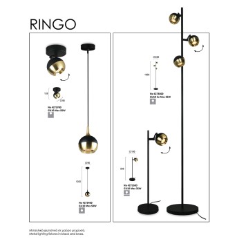 Лампа настольная Viokef Ringo 4273500-1