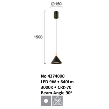Люстра Viokef Jolly 4274000-3