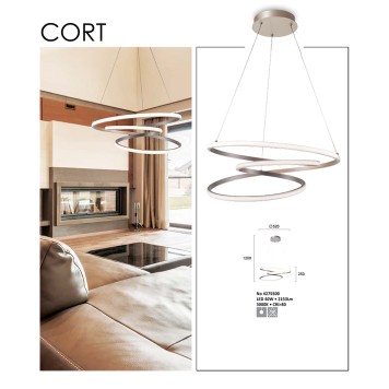 Светильник потолочный Viokef Cort 4275600-2