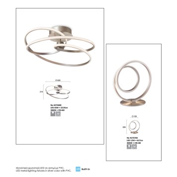 Лампа настольная Viokef Cort 4275700-1