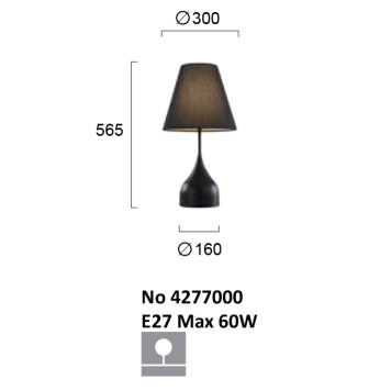 Лампа настольная Viokef Matina 4277000-2