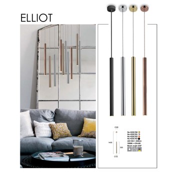 Люстра Viokef Elliot 4281200-2