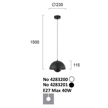 Люстра Viokef Tulip 4283201-3
