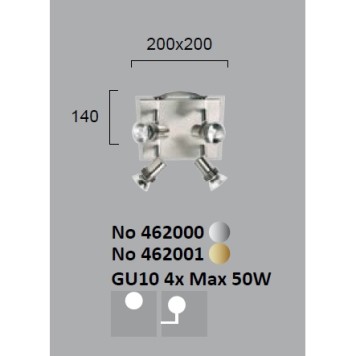 Спот Viokef Cha-Cha 462001-1