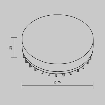 Умная лампа Voltega VG Wi-Fi GX53 9W 630Lm 2700K-6500К (теплый белый-холодный белый) 2431-7
