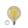 Диммируемая светодиодная лампа шар Voltega 220V E27 8W (соответствует 60 Вт) 600Lm 2800K (теплый белый) 6838