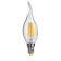 Светодиодная лампа свеча на ветру Voltega 220V E14 6W (соответствует 60 Вт) 580Lm 2800K (теплый белый) 7017