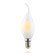 Светодиодная лампа свеча на ветру Voltega 220V E14 6W (соответствует 60 Вт) 550Lm 2800K (теплый белый) 7025