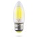 Светодиодная лампа свеча Voltega 220V E27 6W (соответствует 60 Вт) 580Lm 2800K (теплый белый) 7046