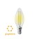 Светодиодная лампа графеновая свеча Voltega 220V E14 6.5W (соответствует 90 Вт) 840Lm 2800K (теплый белый) 7134