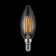 Диммируемая светодиодная лампа филаментная свеча Voltega 220V E14 5W (соответствует 40 Вт) 400Lm 4000K (нейтральный белый) 8461