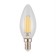 Диммируемая светодиодная лампа филаментная свеча Voltega 220V E14 5W (соответствует 40 Вт) 400Lm 4000K (нейтральный белый) 8461