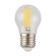 Диммируемая светодиодная лампа филаментная шар Voltega 220V E27 4W (соответствует 40 Вт) 400Lm 3000K (теплый белый) 8466