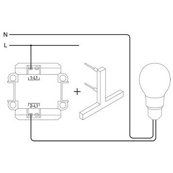 Выключатель 1-клавишный Voltum S70 01 VLS010101-4