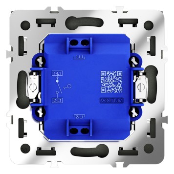 Выключатель 1-клавишный Voltum S70 06 VLS010106-2