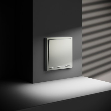 Выключатель 1-клавишный проходной с подсветкой Voltum S70 05 VLS010405-1