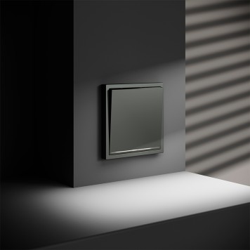 Выключатель 1-клавишный проходной с подсветкой Voltum S70 06 VLS010406-1