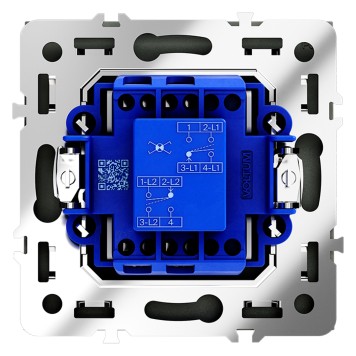 Перекрестный выключатель 1-клавишный Voltum S70 06 VLS010506-3