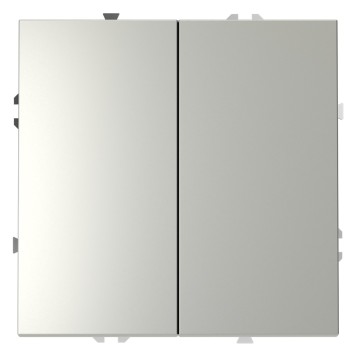 Выключатель 2-клавишный Voltum S70 05 VLS020105-1