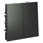 Выключатель 2-клавишный Voltum S70 06 VLS020106