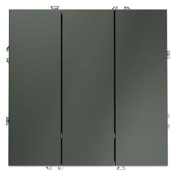 Выключатель 3-клавишный Voltum S70 06 VLS030106-3