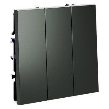 Выключатель 3-клавишный Voltum S70 06 VLS030106