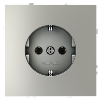 Розетка с заземлением Voltum S70 05 VLS040105-1