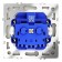 Розетка с заземлением Voltum S70 05 VLS040105