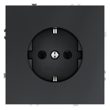 Розетка с заземлением Voltum S70 07 VLS040107-1