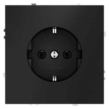 Розетка с заземлением Voltum S70 08 VLS040108-1