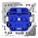Розетка с заземлением и шторками Voltum S70 02 VLS040202