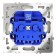 Розетка с заземлением и шторками Voltum S70 05 VLS040205