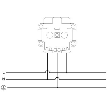 Розетка с заземлением, крышкой и шторками Voltum S70 06 VLS040306-3
