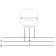 Розетка с заземлением, шторками и USB тип A+A Voltum S70 02 VLS040402