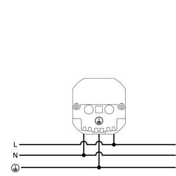 Розетка с заземлением, шторками и USB тип A+С Voltum S70 08 VLS040508-7