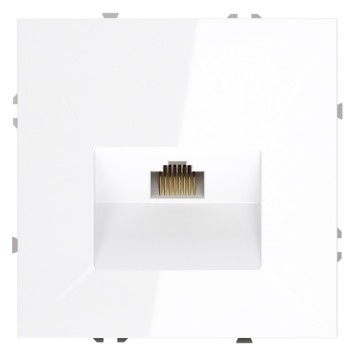 Розетка компьютерная Voltum S70 01 RJ-45 VLS060101-1