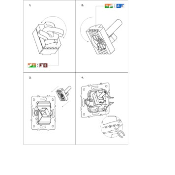 Розетка компьютерная Voltum S70 08 RJ-45 VLS060108-7