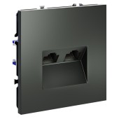 Розетка компьютерная двойная Voltum S70 06 RJ-45 VLS060206